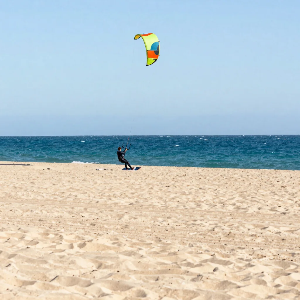 Batismo de Kitesurf - Primeiro Voo